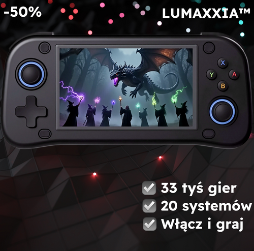 Lumaxxia™ - Przenośna Retro Konsola Do Gier