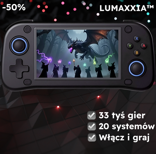 Lumaxxia™ - Przenośna Retro Konsola Do Gier