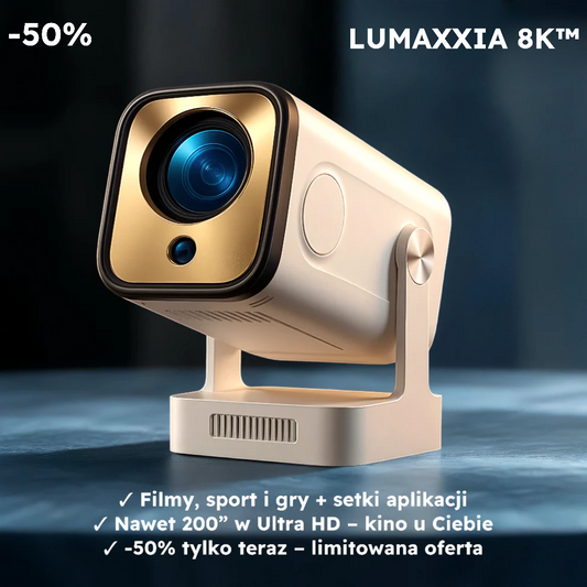 Lumaxxia 8K™- Inteligentny Projektor